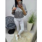 Nagyon csinos fehér push-up farmernadrág (GD 9303)