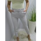 Nagyon csinos nadrág övvel (bézs)