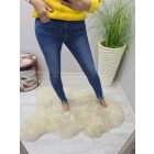 Divatos szárán szaggatott farmernadrág (5d019)