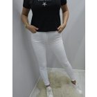 Nagyon csinos fehér skinny farmernadrág (S3778)