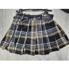 Csinos kockás rakott szoknya nadrág béléssel