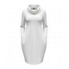 Csinos hagyma fazonú kámzsás tunika  (fehér)