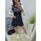 Gyönyörű végig gombos ingruha