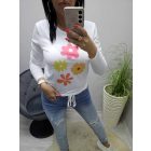 Csinos virágmintás hosszúujjú felső (06)