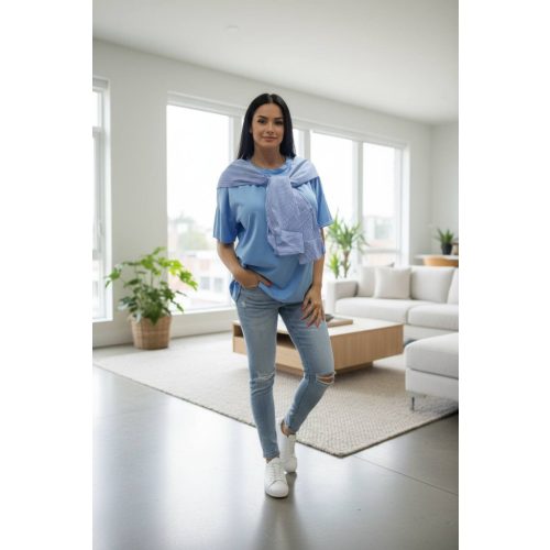 Divatos ingbetétes póló