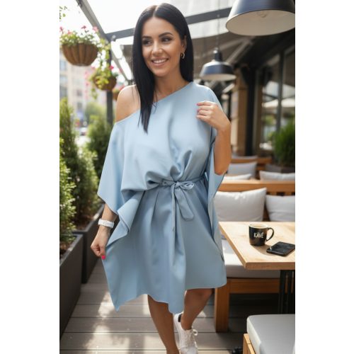   Gyönyörű lepel tunika derekán megkötővel (sötétmenta)