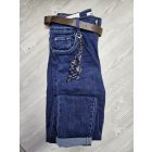 Nagyon csinos Mom-fit farmernadrág övvel (BF3590) 