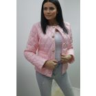 Nagyon csinos gombos steppelt dzseki (rózsaszín)