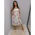 Gyönyörű virágmintás mellrészen darázsolt lenge nyári ruha (1)