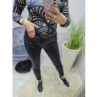 Nagyon csinos műbőr nadrág (S0797)